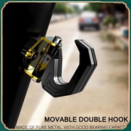 「SGOOLE」 Stainless Steel Motorbike Gadgets Hook Portable Universal Moistureproof Luggage Scooter Helmet Bottle Handbag Hanger