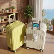 【In stock】『Free Shipping』New USB interface luggage strong and durable password box rear cup holder t