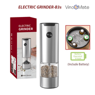 Máy xay tiêu điện nhà bếp dùng nguồn USB muối hoặc Hạt tiêu xay tự động với đèn LED | Máy xay tiêu đ