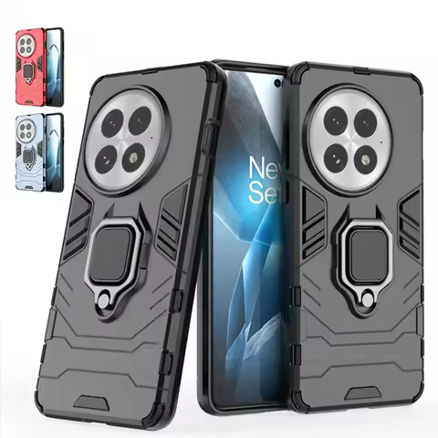 For Oneplus 13 Case Cover Oneplus 13 Capas Shockproof Phone Back Bumper Armor Ring Magnetic Holder F