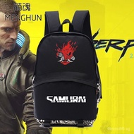 Cyberpunk2077Game Backpack Nylon Gamer Backpack Cyberpunk2077Peripheral Backpack Export Bag