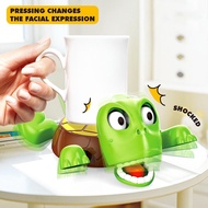 MAELOVE2 Turtle Shape Laughing Eye Toy Cute Turtle Toy Press Desktop Fun Decorations Funny Toys D1i1