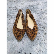 Pointed Toe Leopard Prints Flats
