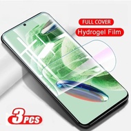 OppoF29 F29Pro F27Pro F19Pro 3Pcs 500D HD Clear Soft Hydrogel Film For Oppo F29 F27 F25 F21 F19 Pro 