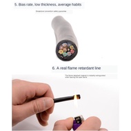 0.3mm²~2.5mm² Pure Copper RVVP Shielded Wire Cable 2/3/4/5 Core Audio Control Signal Cable