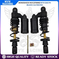 MONOSHOCK NVX155 [275MM] WITH GAS PH [BLACK] AJI RACING