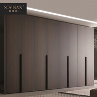 Wooden High End 8 Doors Bedroom Wardrobe