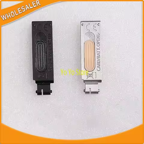 For Canon IXUS70 SD1000 Battery Cover Silver Black with Rubber Machines Digital Parts