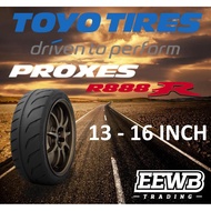 (POSTAGE) TOYO TIRES PROXES R888R NEW CAR TIRES TYRE TAYAR 13/14/15/16/17 INCH