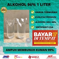 ALCOHOL 96% 1 LITER ALCOHOL STERILIZATION DISINFECTANT ALCOHOL ETHANOL ALCOHOL ALCOHOL ETANOL ALCOHO