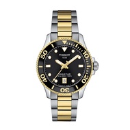 Tissot Seastar 1000 36mm Tissot Seastar 1000 36mm Black gray gold yellow t1202102205100 ladies and men's watches