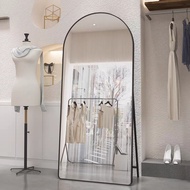 MOK Mirror 180cm Oval Cermin Panjang Can Be Hung On Walls Or Brackets Cermin Dinding Aluminum Alloy 
