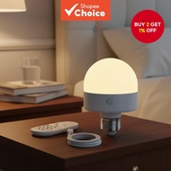 E26/E27 Rechargeable Bulb Removable with Remote 12 RGB Colors Suitable for Bedroom, Living Room, Kit