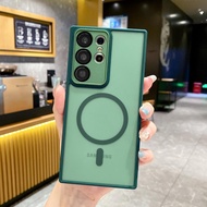 Luxury Matte Magnetic Phone Case Suitable For Samaung Galaxy S26 S25 S24 S23 Ultra Plus A16 A17 A26 