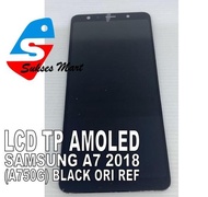 LCD TOUCHSCREEN SAMSUNG A7 2018 A750 AMOLED ORI BEKAS SEIN