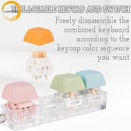 Keyboard Fidget Toy, Fidget Keychain of 4 Colors Keyboard Clicker, Silent Fidget Toy for Library, St