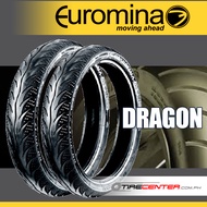 70/90-16 &amp; 80/90-16 Euromina Dragon Tubeless Motorcycle Street Tires, For Nouvo Z  (FRONT &amp; REAR TIRE)
