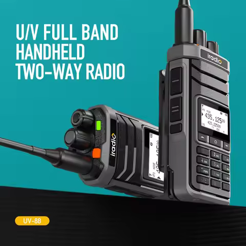 CB Radio 27Mhz Iradio UV-88 Walkie Talkie Shortwave 2.3-26.1Mhz UV88 FM SW MW LW Radio Multi Band Ty