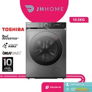 Toshiba 10.5KG Front Load Origin Inverter Washer TW-BK115GF4M(SK) | 9.5KG TW-BK105GF4M(SK) | 8.5KG T