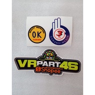 OK STICKER AND 3 YEAR WARRANTY F1ZR MIO RX KING 3KA 4US 5TL 5tp