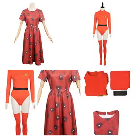 Ghost Girl Costume Lethal Cos Company Cosplay Game Fantasy Adult Women Dress Jumpsuit Belt Outfits H
