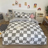 [ XẢ KHO ]  SET 4 món Cotton Poly nhập khẩu --- miễn phí bo chun drap ga giường