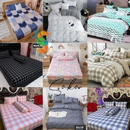 Xtra Ur37 (Saka99) Bed Sheet Only Size 180X200 (Bar Bed Sheet) Soft Disperse Material Anti-Fade Quee