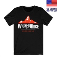 Wicked Ridge Wickedridge Crossbow Archery Men'S Black T-Shirt