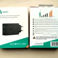 【全新】Aukey PA-Y2 雙口快速充電器 QC...