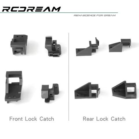 RCDream Lock Catch Mount / Push-Button for Wild-defender RD110 RD130 RD90 Parts #D1A13-1 D1A13-2 D1C