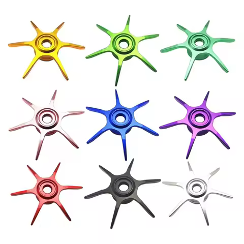 Aluminum Alloy Star Brake Modified For ABU Max Series B3 B4 P3 P4 P5 For Garcia Water Droplet Wheel 
