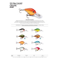 Lure Rapala Ultralight Crank ULC-3