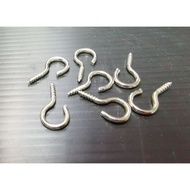 CURTAIN SPRING HOOK/ SCREW EYE