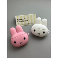For GOOJODOQ J201 J206 Earphone Case Casing Creative Cute Miffy Rabbit