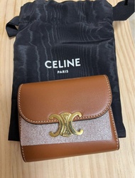 Celine Triomphe Wallet 三摺短銀包