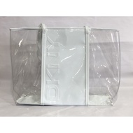 adc - DKNY Parfums White Clear Shopper Beach Bag