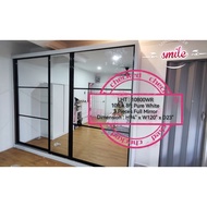 LHT : 10800WR 10ftx8ft 3 Pcs Full Glass✅Sliding Doors 10ft Width✅8ft Height ✅ 1.11ft Depth ( 23" inc