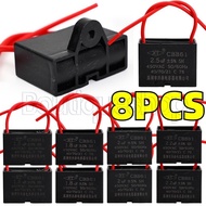 CBB61 Fan Starting Capacitor - 1.5-2.5uF Film Motor Run Capacitor - Ceiling Fan Range Hood Driver - 