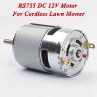 ♞,♘775 DC Motor 12V 12000RPM High-speed Large Torque Motor with Ball Bearing and Fan Blades for DIY
