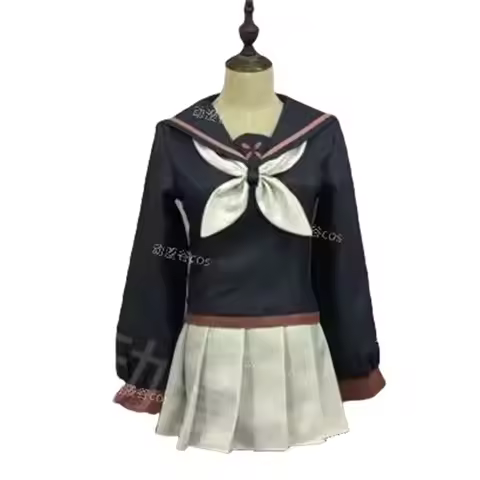 ABC123Ryoba Aishi Yandere Simulator Cosplay Costume Wig Women School Uniform Skirt Sailor Suit Role 