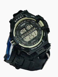 นาฬิกาแบรนด์ AIKE งานแท้ นาฬิกาสไตล์ Sport ระบบดิจิตอล จับเวลาได้ มีไฟ LED สินค้ากันน้ำ