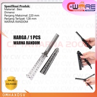 Butterfly Training Iron Comb Comb Pro Salon Comb - BDB CwH2