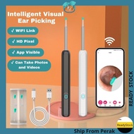 AIDA Version3 HD Camera Ear Pick Wax Clean Scoop Otoscope Video LED Light Electric Soft Baby Korek T