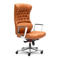 E3085H Leather Office Chair / Director Office Chair / High Back Chair / Office Furniture / Kerusi Pe