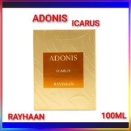 🔥ORIGINAL🔥 100ML PERFUME RAYHAAN ADONIS ICARUS BY RAYHAAN EDU SPRAY FOR UNISEX MADE IN DUBAI