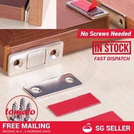 [SG Seller]  Screw Free Magnetic Cupboard Cabinet Drawer Closet Door Catch Latch Stopper