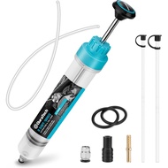 DURATECH 500CC Fluid Extractor, Oil Extractor with Long Hose and Extension Tubes, Brake Fluid Extrac