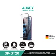 AUKEY SP-GT20 ฟิล์มกระจก/กระจกกันรอย iPhone 15 / 15 Plus / 15 Pro / 15 Pro Max Corning Gorilla Glass Screen Protector
