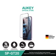 AUKEY SP-GT20 ฟิล์มกระจก/กระจกกันรอย iPhone 15 / 15 Plus / 15 Pro / 15 Pro Max Corning Gorilla Glass