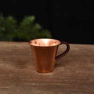 Pure Copper Handmade Copper Cup, Cold Water Cup, Copper Water Cup, Pure Purple Copper Tea Cup, Handm